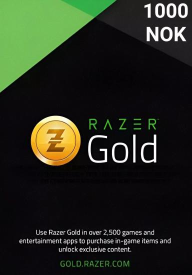 Razer Gold 1000 NOK Gift Card cover image