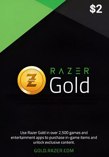 Razer Gold 2 USD Gift Card cover image