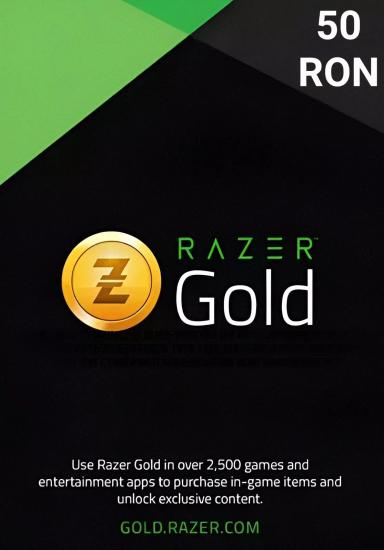 Razer Gold 50 RON Gift Card cover image