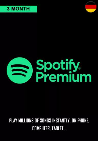 Saksamaa Spotify Premium 3 Kuu Liikmeaeg cover image